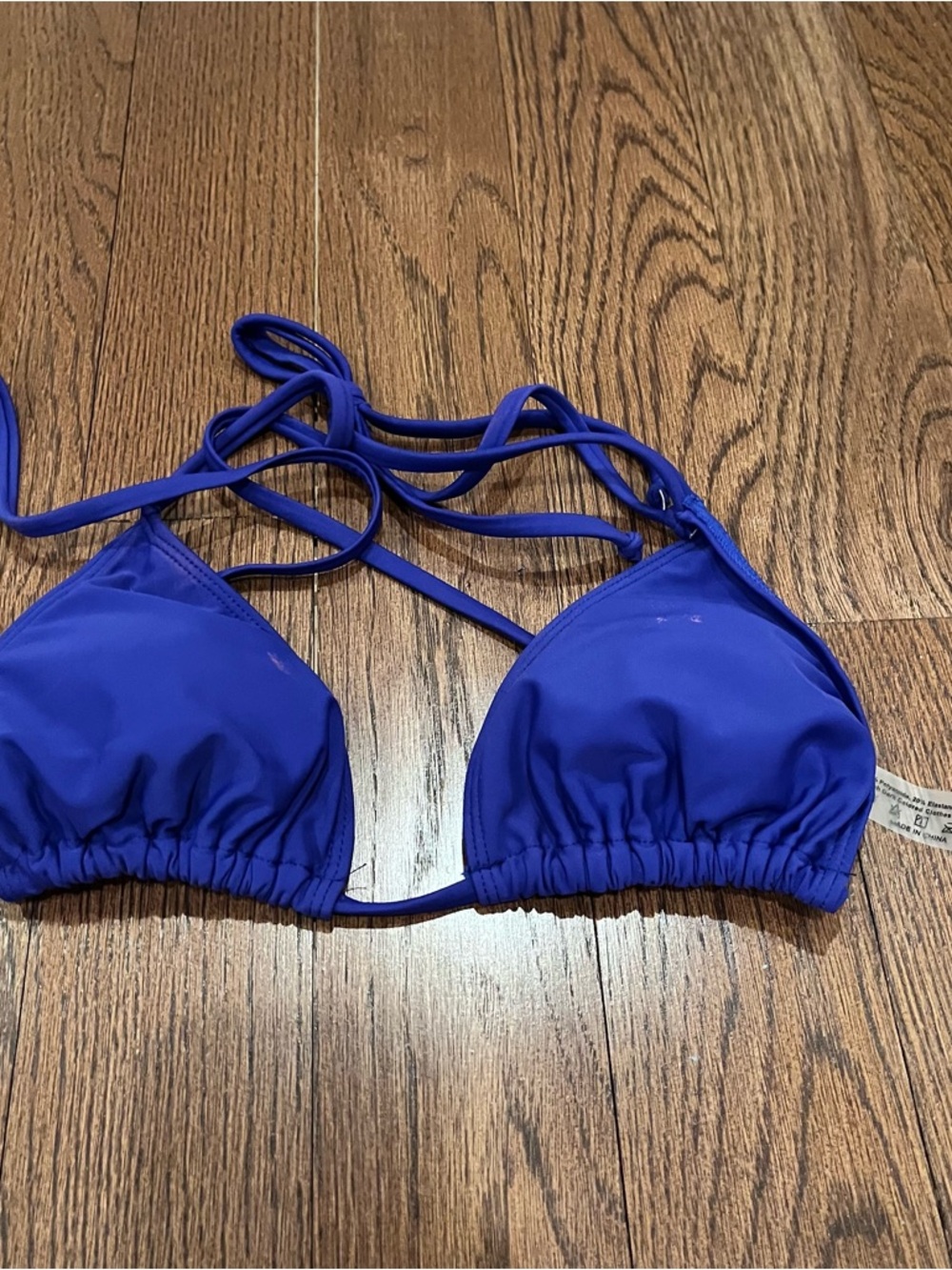 ⭐purple bikini top‎ large